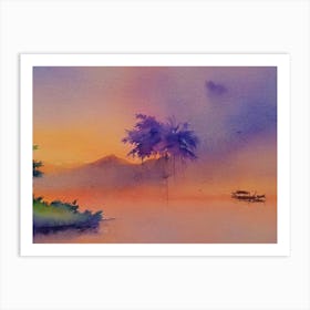 Sunset Serenity Art Print