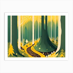 Wizard Of Oz Illustration Art Print