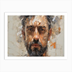 Portrait Of A Man 16 Art Print