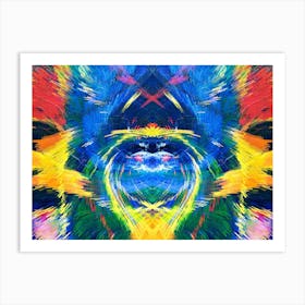 Psychedelic Painting 1 Art Print