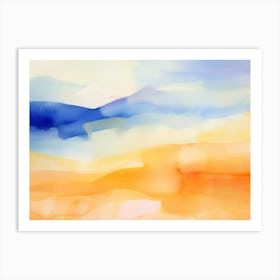 Sunset Elemental 2 Art Print