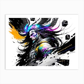 Splatter Art 1 Art Print