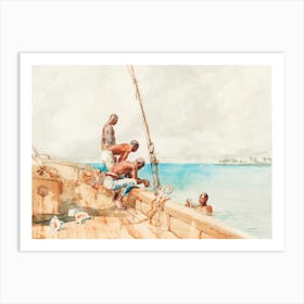 The Conch Divers (1885), Winslow Homer Art Print