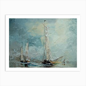 Boats 1 Art Print