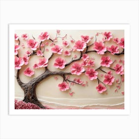 Cherry Blossom Tree 16 Art Print