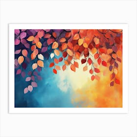 Autumn Leaves 21 Art Print