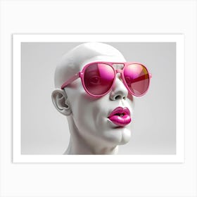 Mannequin With Sunglasses Art Print