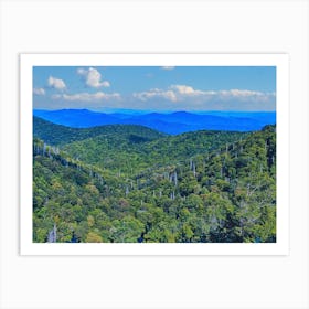 Blue Ridge Mountains Art Print