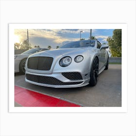 Bentley Continental Gt Art Print