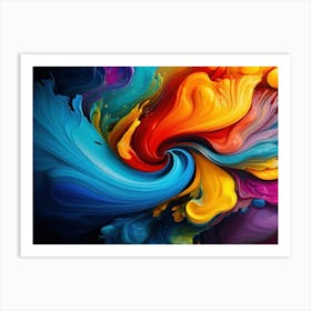 Abstract Painting 48 Art Print