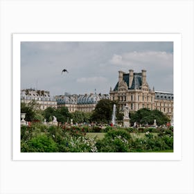 Tuileries Garden, Paris 4 Art Print