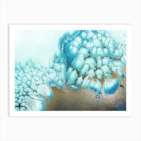 Moonlit Reef Art Print