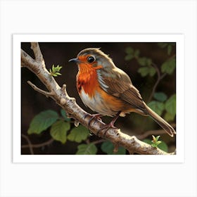 Robin 23 Art Print