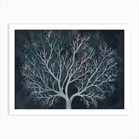 Tree Of Life Hamptons style Art Print