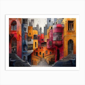 Cityscape 2 Art Print