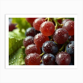 Grapes On The Vine Art Print