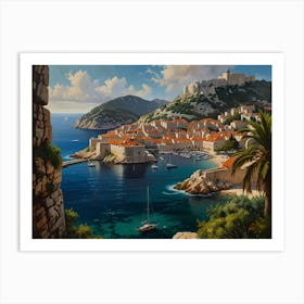 Dubrovnik City 3 Art Print