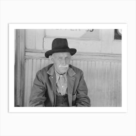 Farmer In Town, Taylor, Texas By Russell Lee Art Print