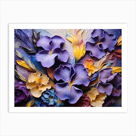 Irises 2 Art Print