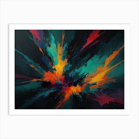 Abstract Painting 12 Art Print