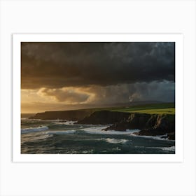 Storm Clouds Over Ireland 2 Art Print