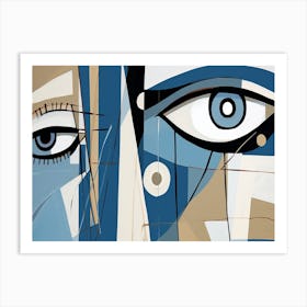 Eyes Of A Woman 1 Art Print