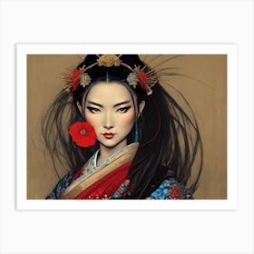 Geisha 20 Art Print