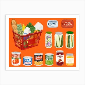 Grocery Shopping Poster