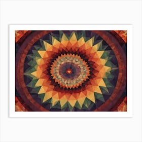 Mandala Art Print