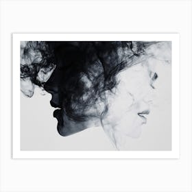 Smoke In The Air 2 Art Print