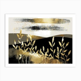 Golden Wheat Art Print