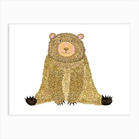 Cute Bear 1 Art Print