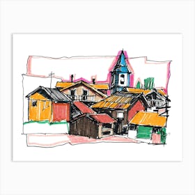 Switzerland Art Print