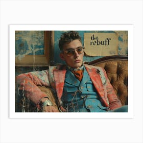 The Rebuff: Ornate Illusion in Contemporary Collage. Rebuff Art Print