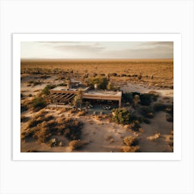 Desert House 5 Art Print