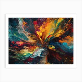 Abstract Painting 9 Art Print