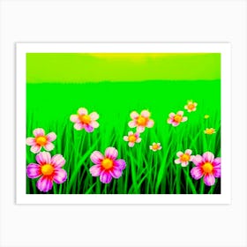 spring Landscape Art Print