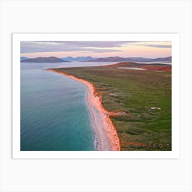 West Beach, Outer Hebrides, Scotland Art Print