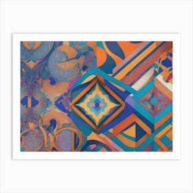 Abstract Painting 1 Art Print