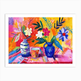 Contemporary Artwork Inspired By Henri Matisse 5 Art Print