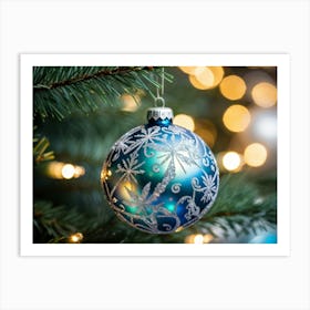 Christmas Ornament 9 Art Print