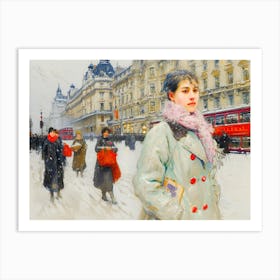 Street Scene Art Print