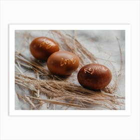 Easter Eggs 651 Art Print