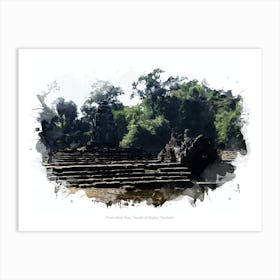 Preah Neak Poan, Temples Of Angkor, Cambodia Art Print