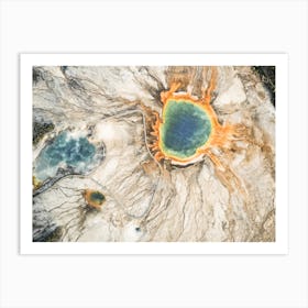 Geothermal Pool Art Print