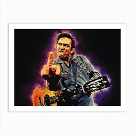 Spirit Johnny Cash Fucking Art Print