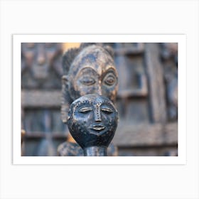 antique african art 1 Art Print