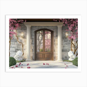 Entrance To A Home Art Print