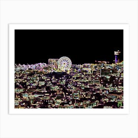 Barcelona Cityscape 2023092421483rt1pub Art Print