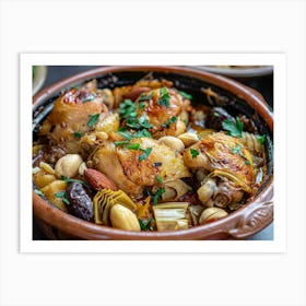 Moroccan Chicken Art Print